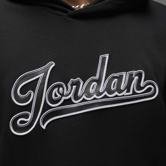 Jordan Men's Flight MVP Fleece Hoodie Black image number 3