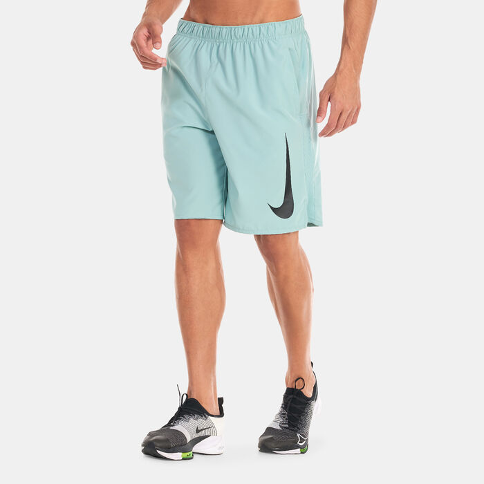 Buy Nike Men's Dri-FIT Challenger 9-Inch Shorts Green in KSA -SSS