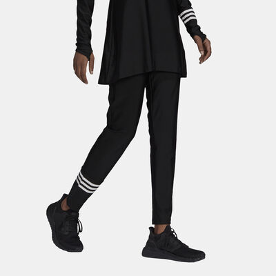 adidas Women's 3-Stripes Swimming Pant Black