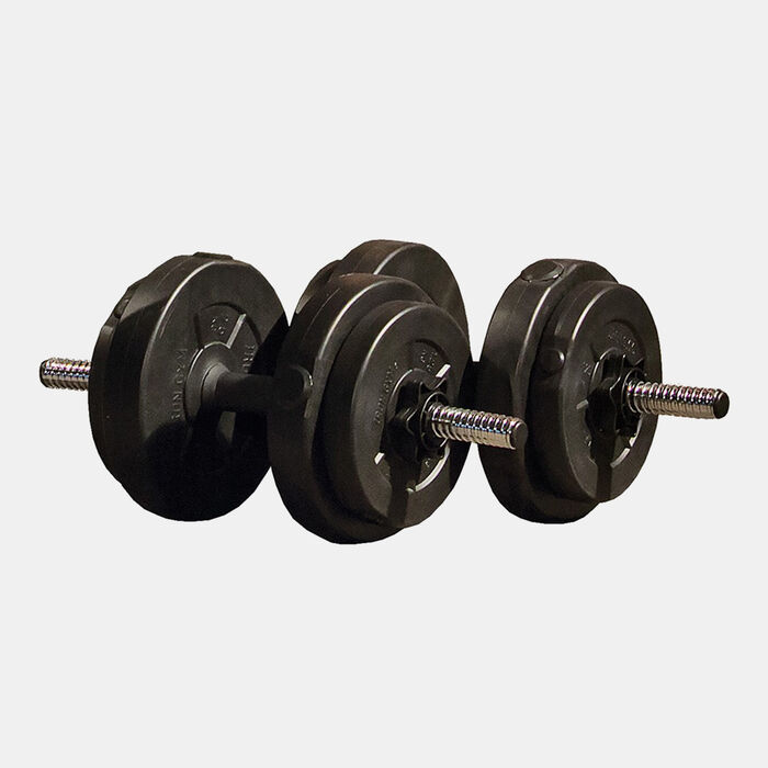 Iron Gym Adjustable Dummbell Set (15kg) Multi-Color Iron Gym Adjustable Dummbell Set (15kg) Multi-Color image number 0