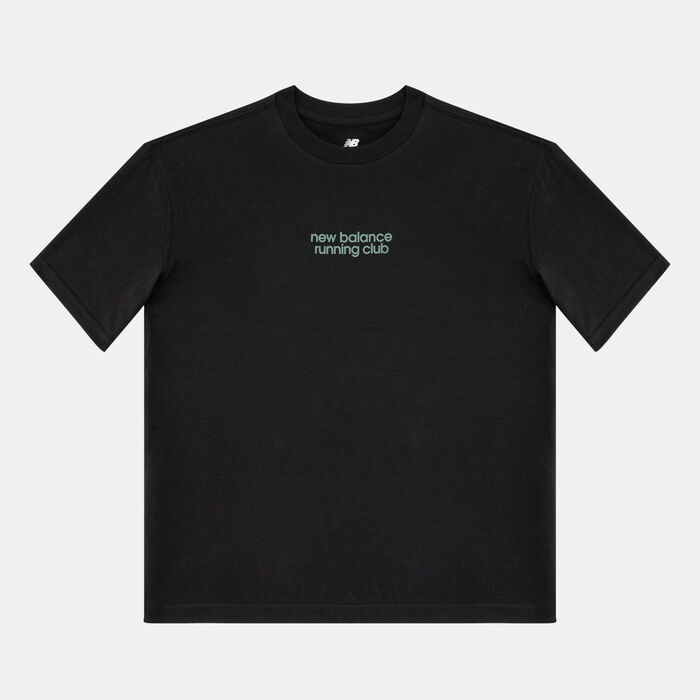 New Balance Kids' Running Club Graphic T-Shirt Black New Balance Kids' Running Club Graphic T-Shirt Black image number 0