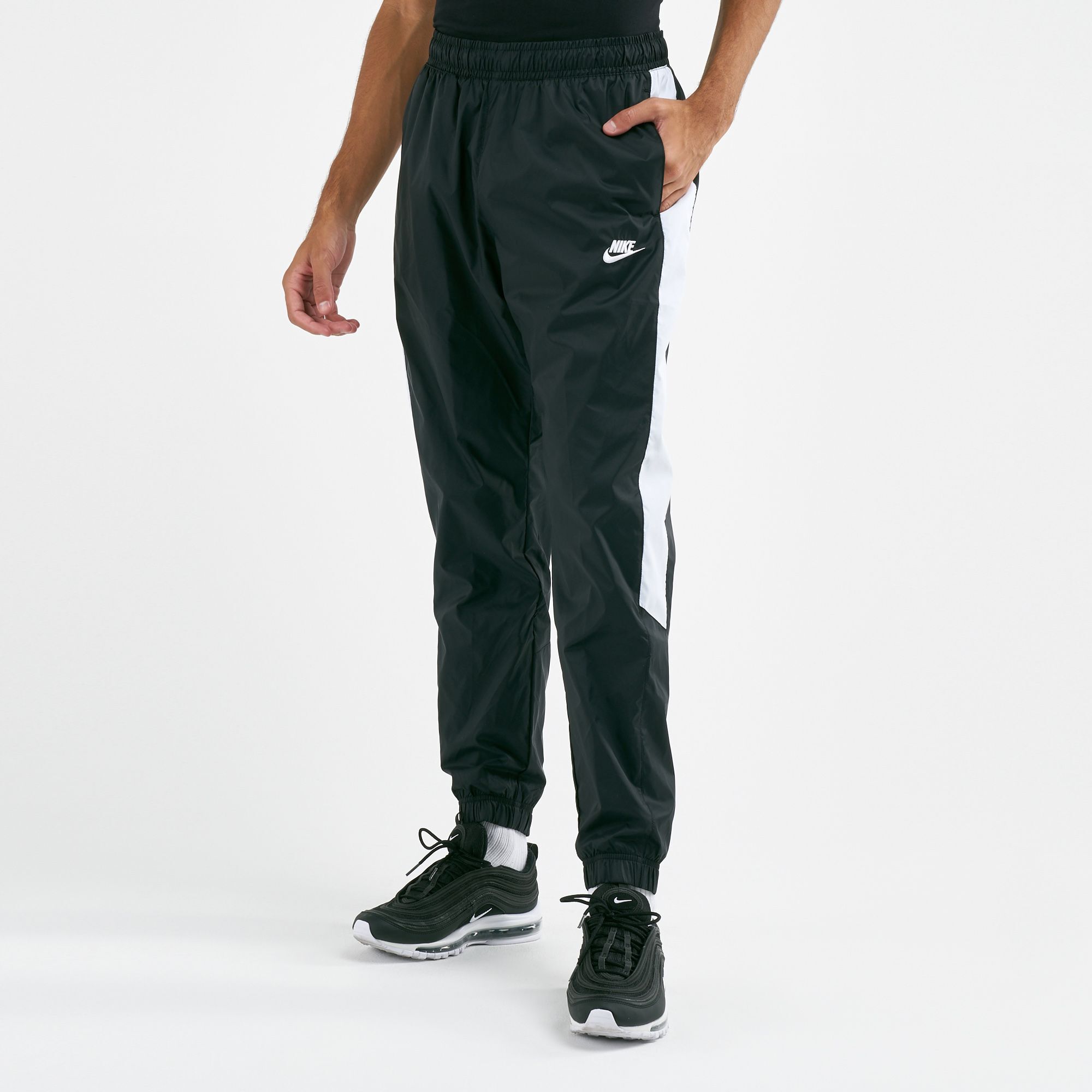 Nike sportswear woven track hot sale pants