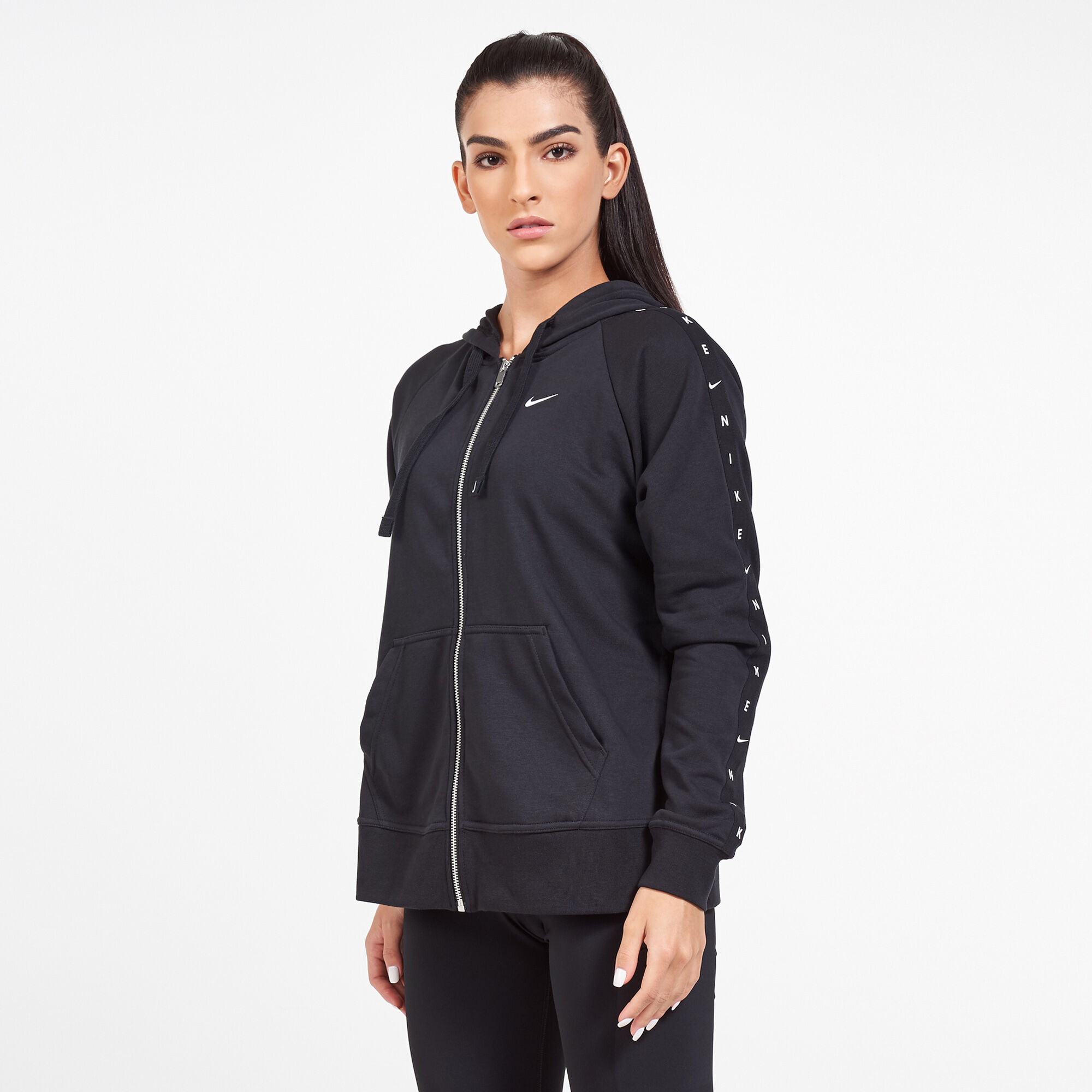 Women s Dri FIT Get Fit Fleece Tape Hoodie