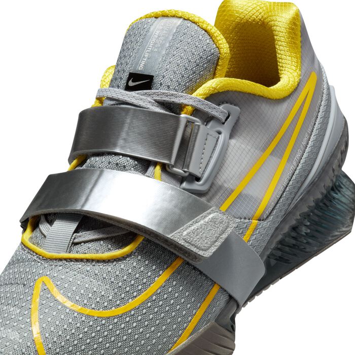 Nike Romaleos 4 Weightlifting Shoes Grey Nike Romaleos 4 Weightlifting Shoes Grey image number 5
