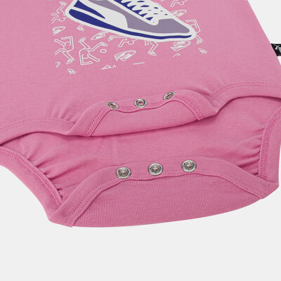 PUMA Kids' Minicats Bodysuit (2 Pack) Pink