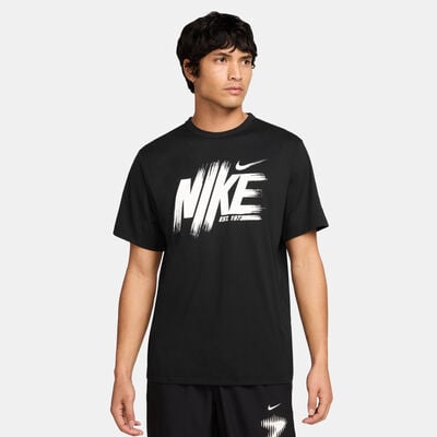 Nike Men's Hyverse Dri-FIT UV Training Top Black Nike Men's Hyverse Dri-FIT UV Training Top Black
