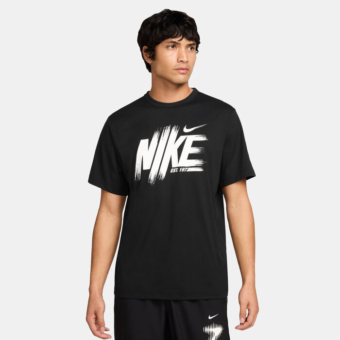Nike Men's Hyverse Dri-FIT UV Training Top Black Nike Men's Hyverse Dri-FIT UV Training Top Black image number 0