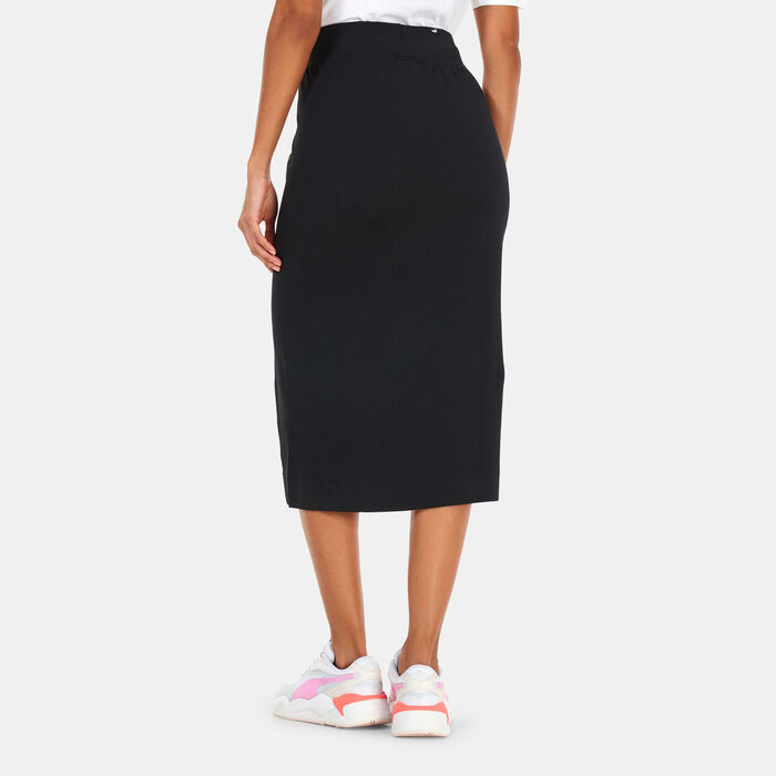 PUMA Women's HER Skirt Black PUMA Women's HER Skirt Black image number 1