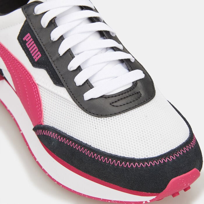PUMA Women's Future Rider Queen of Hearts Shoes Black PUMA Women's Future Rider Queen of Hearts Shoes Black image number 4
