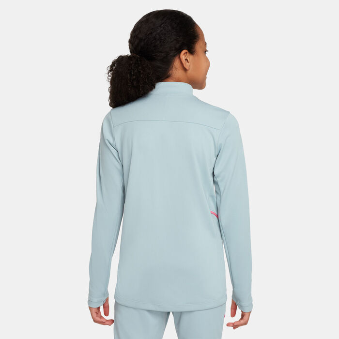 Nike Kids' Academy 1/4-Zip Football Drill Top Blue Nike Kids' Academy 1/4-Zip Football Drill Top Blue image number 1