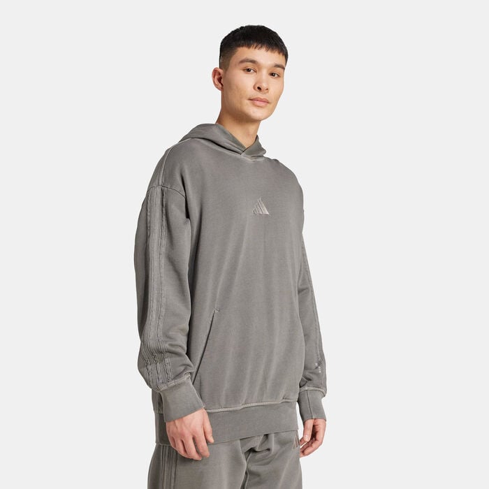 adidas Men's ALL SZN Washed Hoodie Black adidas Men's ALL SZN Washed Hoodie Black image number 2