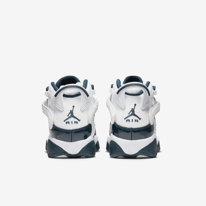 Jordan Kids' 6 Rings Shoes White Jordan Kids' 6 Rings Shoes White image number 5