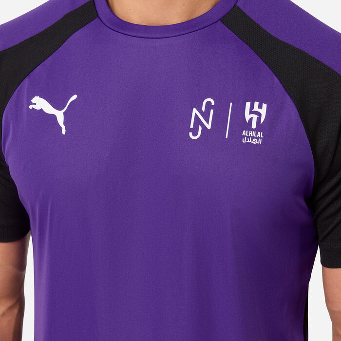 PUMA Men's Neymar Jr. Al Hilal Football Top Purple PUMA Men's Neymar Jr. Al Hilal Football Top Purple image number 3