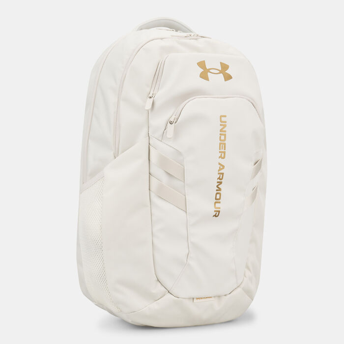 Under Armour Hustle Pro 6.0 Backpack White Under Armour Hustle Pro 6.0 Backpack White image number 2