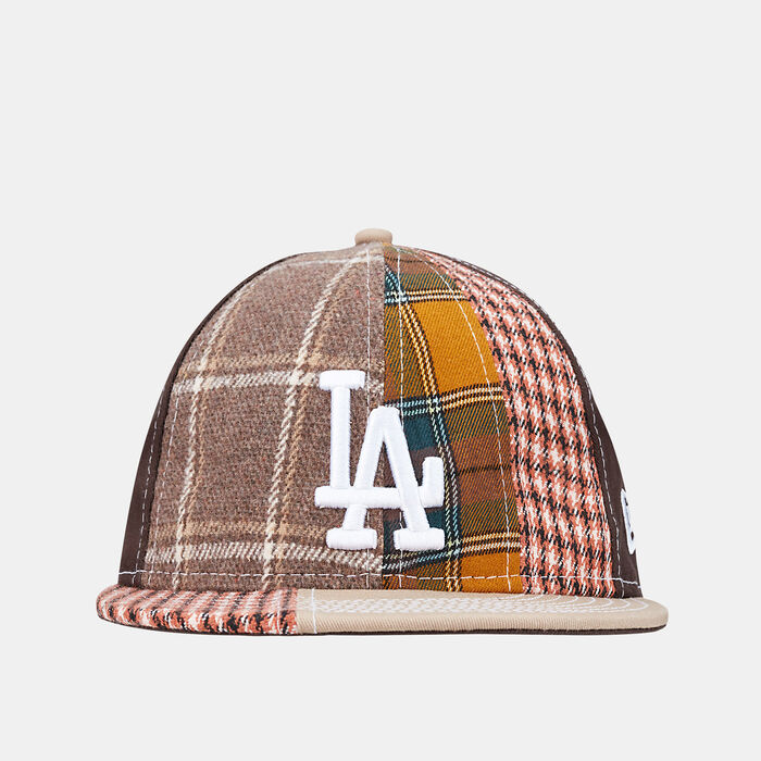 New Era Men's Los Angeles Dodgers MLB Patch Panel 9FIFTY Retro Crown Cap Beige New Era Men's Los Angeles Dodgers MLB Patch Panel 9FIFTY Retro Crown Cap Beige image number 0