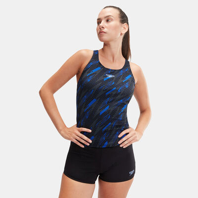 Speedo Women's HyperBoom Swimming Tankini Black