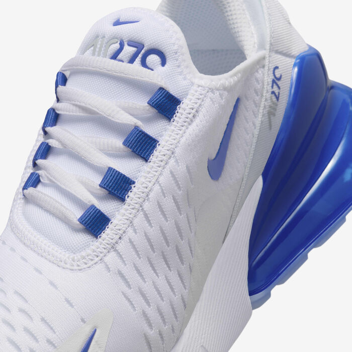 Nike Kids' Air Max 270 Shoes White image number 6