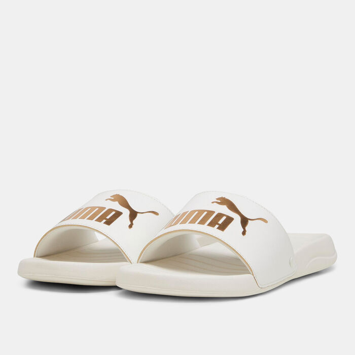 PUMA Women's Popcat 20 Regency Romance Slides White PUMA Women's Popcat 20 Regency Romance Slides White image number 0