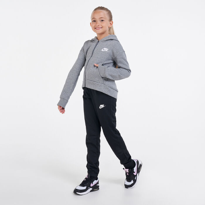 Nike Kids' Sportswear Club Fleece Hoodie Grey Nike Kids' Sportswear Club Fleece Hoodie Grey image number 2