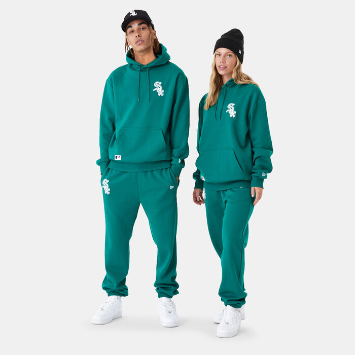 New Era Men's Chicago White Sox League Essentials Pullover Hoodie Green image number 3