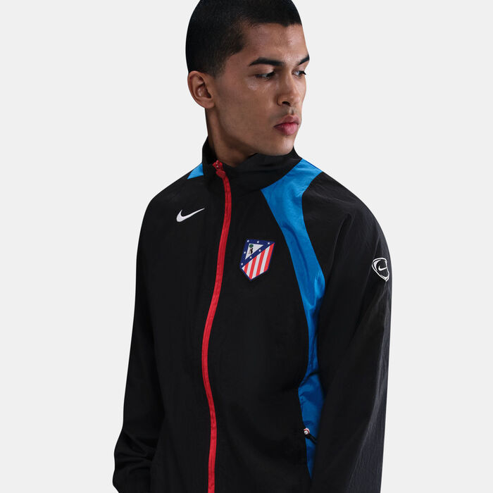 Nike Men's Atletico Madrid Third Total 90 Football Track Jacket Black image number 3