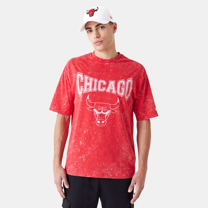 New Era NBA Chicago Bulls Washed T-Shirt Red New Era NBA Chicago Bulls Washed T-Shirt Red image number 0