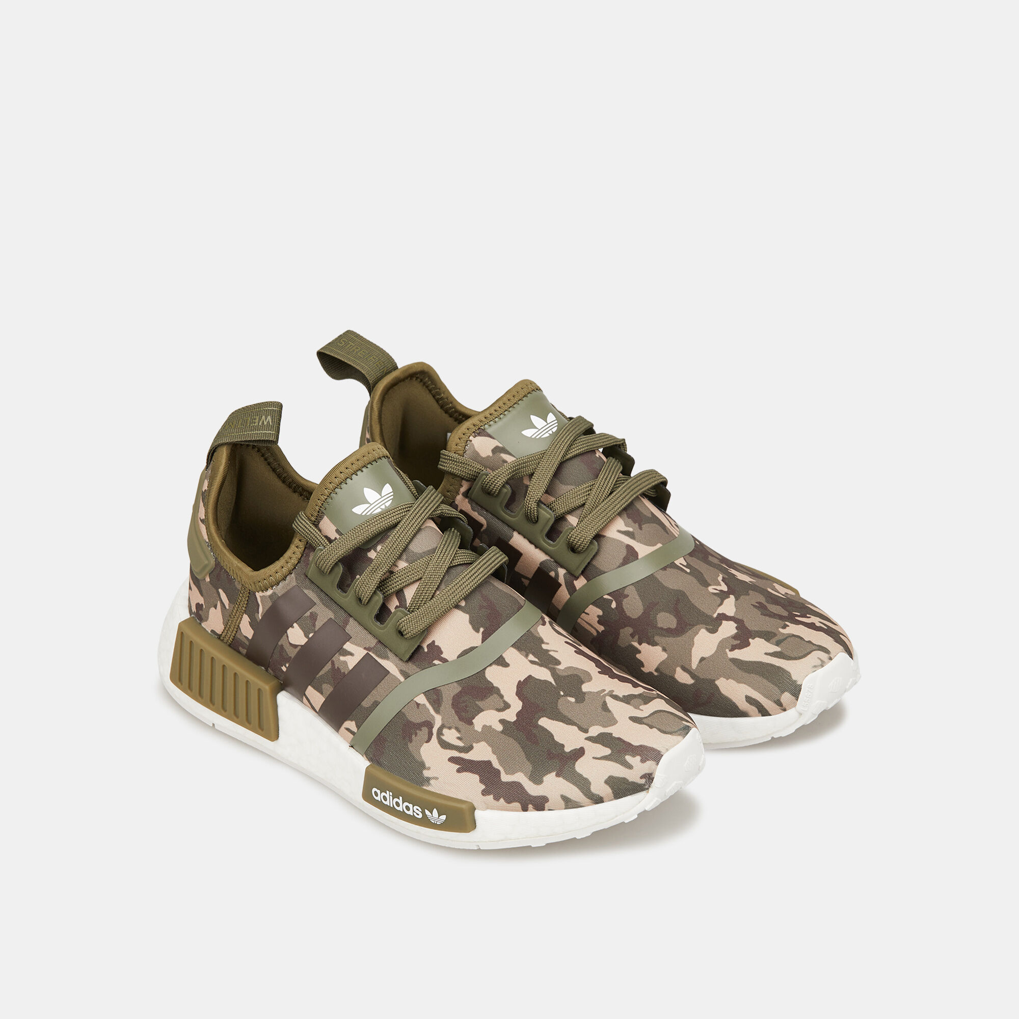 Kids NMD R1 Shoe Green adidas Originals in KSA SSS