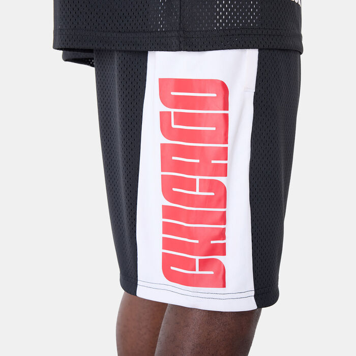 New Era Men's NBA Chicago Bulls Graphic Shorts Black New Era Men's NBA Chicago Bulls Graphic Shorts Black image number 3