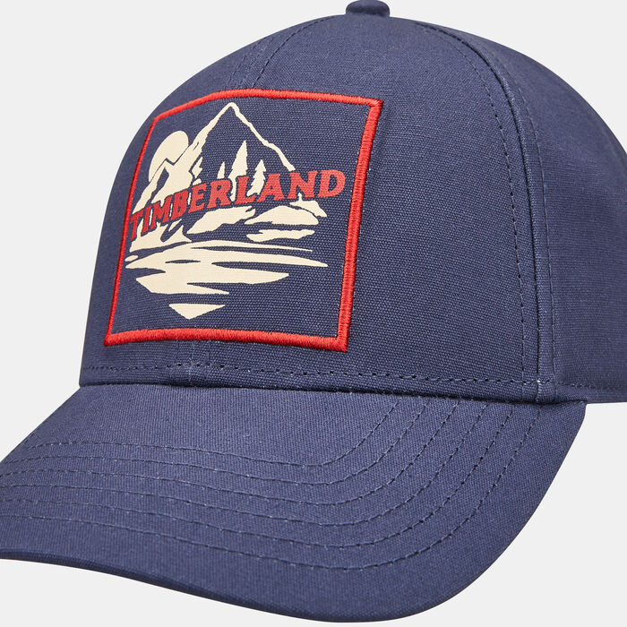 Timberland Mountain Patch Baseball Cap Blue Timberland Mountain Patch Baseball Cap Blue image number 2