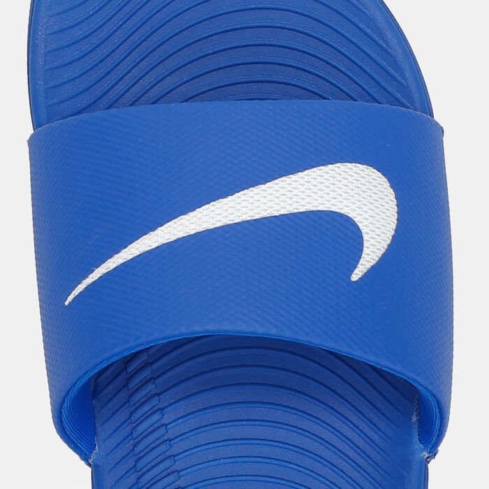 Nike Kids' Kawa Slides (Older Kids) Blue image number 2