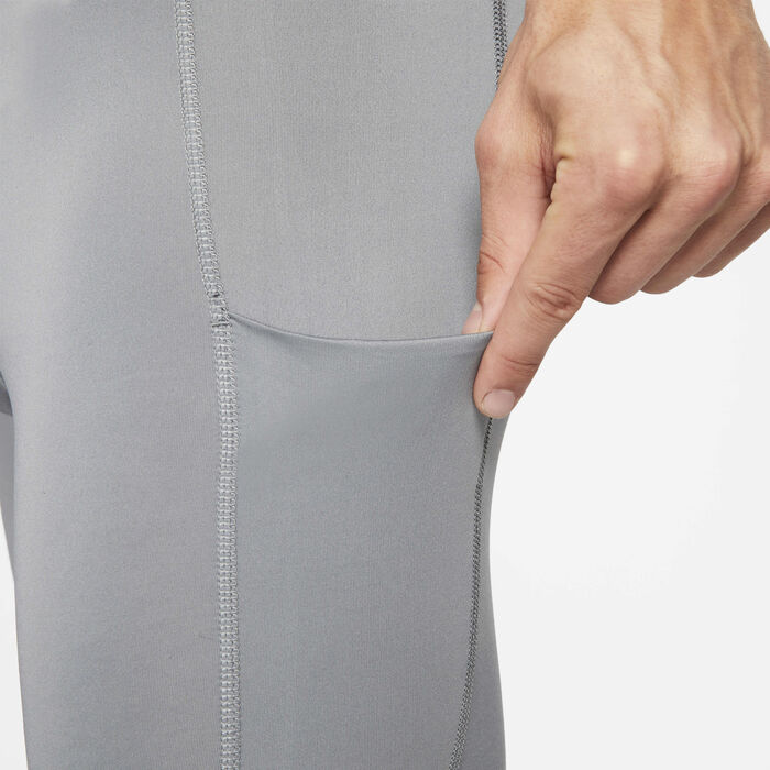 Nike Men's Pro Dri-FIT Training Tights Grey Nike Men's Pro Dri-FIT Training Tights Grey image number 2