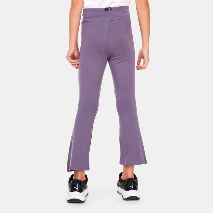 PUMA Kids' Classics Flared Leggings Purple PUMA Kids' Classics Flared Leggings Purple image number 1