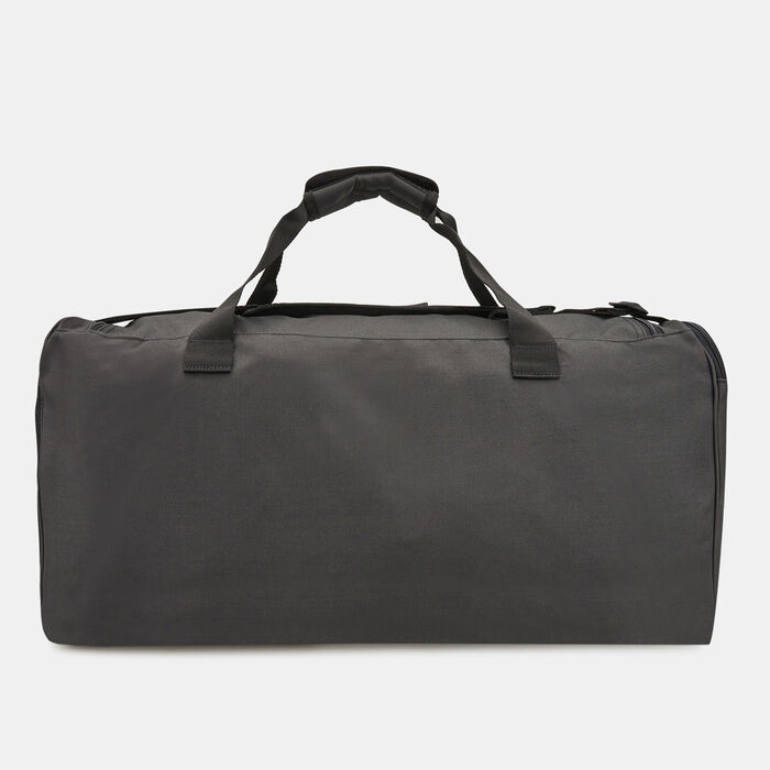adidas Men's Essentials Linear Duffel Bag (Medium) Black adidas Men's Essentials Linear Duffel Bag (Medium) Black image number 1