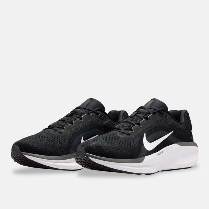Nike Men's Winflo 11 Road Running Shoes Black Nike Men's Winflo 11 Road Running Shoes Black image number 1