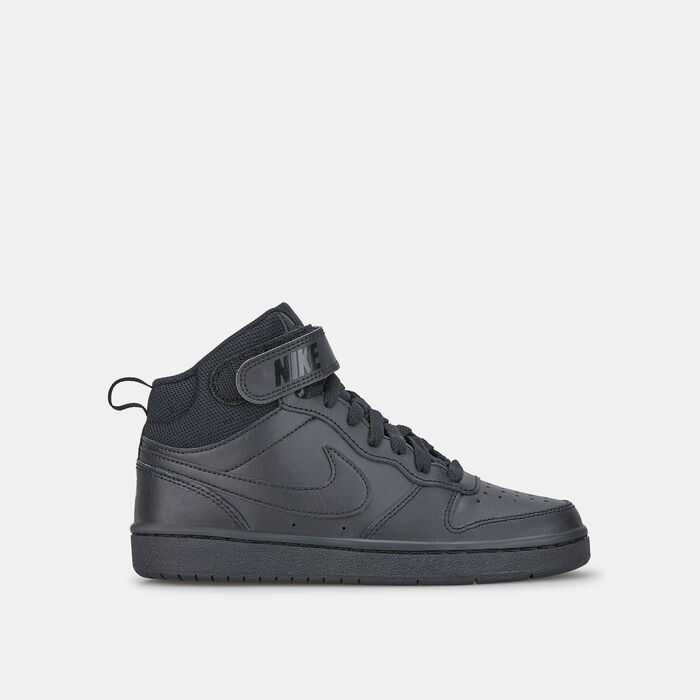 Nike Kids' Borough Mid 2 Court Shoe (Older Kids) Black Nike Kids' Borough Mid 2 Court Shoe (Older Kids) Black image number 0
