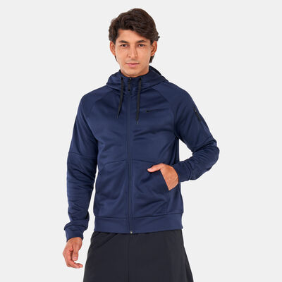 Nike Men's Therma-FIT Training Hoodie Blue