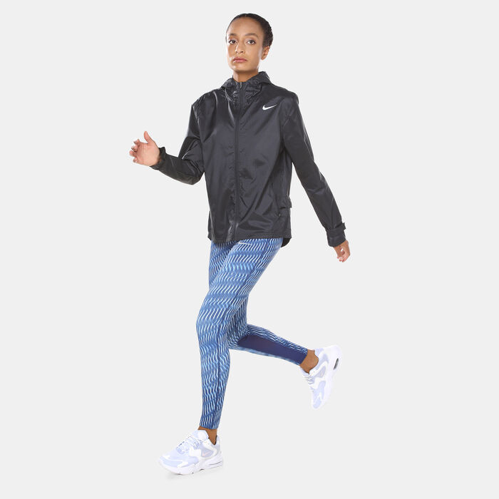 Nike Women's Essential Running Jacket Black Nike Women's Essential Running Jacket Black image number 2