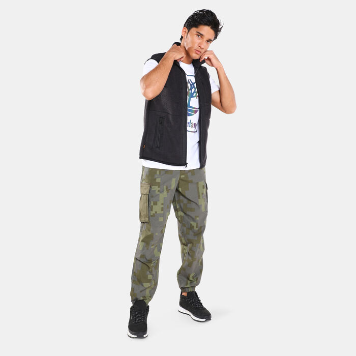Timberland Men's Sherpa Fleece Vest Black Timberland Men's Sherpa Fleece Vest Black image number 2