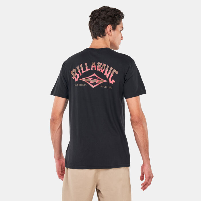 Billabong Men's Theme Arch T-Shirt Black Billabong Men's Theme Arch T-Shirt Black image number 1