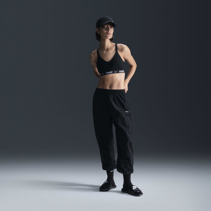 Nike Women's Indy Medium-Support Sports Bra Black Nike Women's Indy Medium-Support Sports Bra Black image number 3