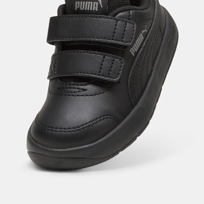 PUMA Kids' Courtflex v3 Velcro Shoes Black PUMA Kids' Courtflex v3 Velcro Shoes Black image number 5