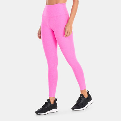 Nike Pro Womens XS Leggings Pink Multi Space-Dye High Waisted