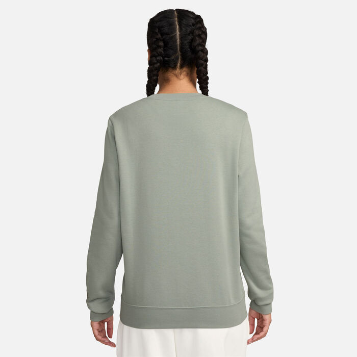Nike Women's Sportswear Club Fleece Sweatshirt Green image number 1