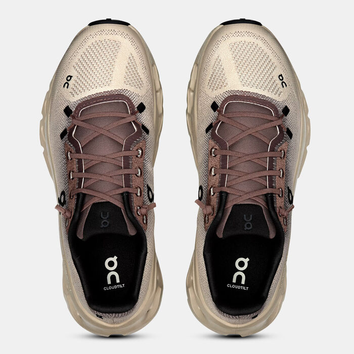 On Women's Cloudtilt Running Shoes Brown On Women's Cloudtilt Running Shoes Brown image number 4