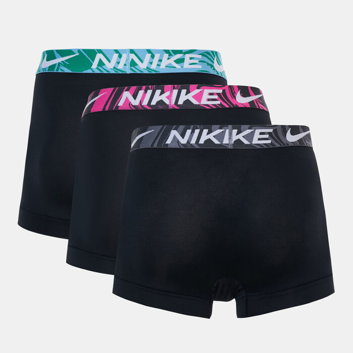 Nike Men's Dri-FIT Essential Micro Briefs (3 Pack) Black Nike Men's Dri-FIT Essential Micro Briefs (3 Pack) Black image number 1