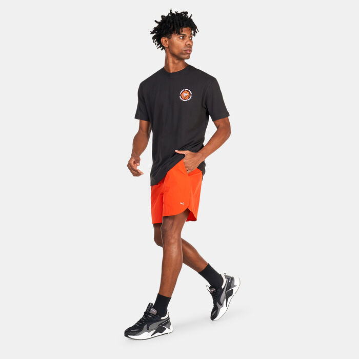 PUMA Men's Track Meet Lightweight Shorts Brown PUMA Men's Track Meet Lightweight Shorts Brown image number 2