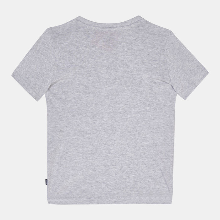 PUMA Kids' ESS+ LOGO POWER T-Shirt (Older Kids) Grey PUMA Kids' ESS+ LOGO POWER T-Shirt (Older Kids) Grey image number 1