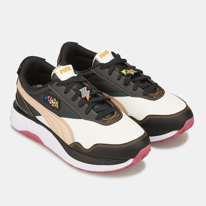 PUMA Women's Cruise Rider Badge Shoe Black PUMA Women's Cruise Rider Badge Shoe Black image number 1
