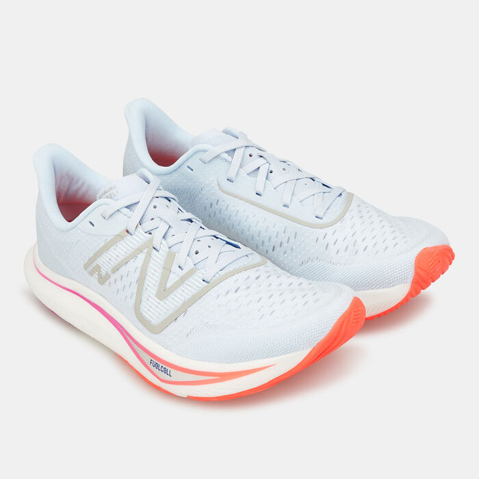 New Balance Women's FuelCell Rebel v3 Shoe Blue New Balance Women's FuelCell Rebel v3 Shoe Blue image number 1