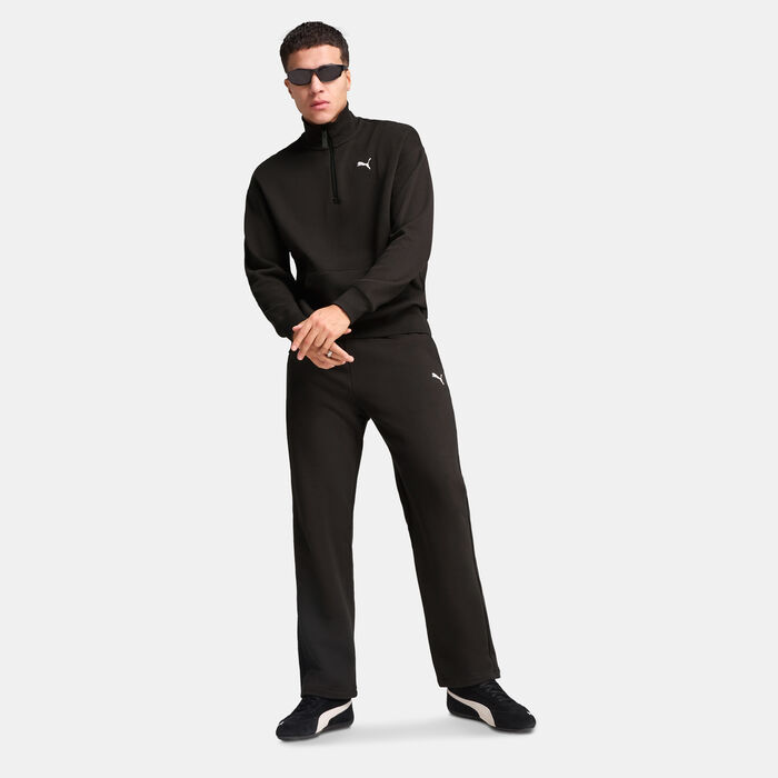 PUMA Men's Wardrobe Essentials Sweatpants Black image number 2